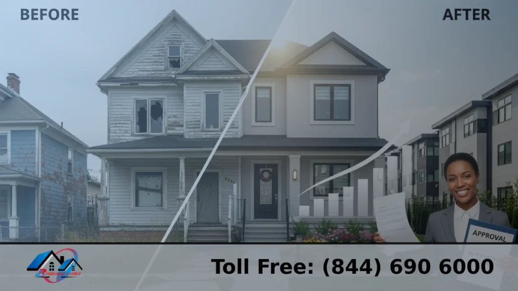 bridge loan for distressed rental property acquisition